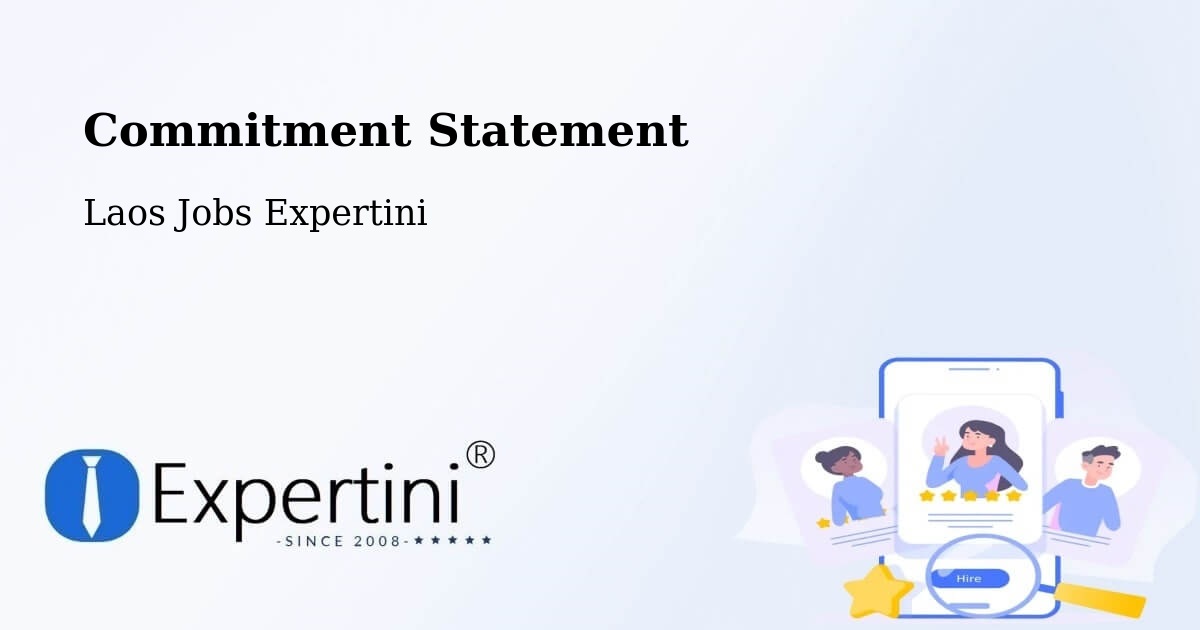 Corporate Commitment – Muang Phouvong - Laos Jobs Expertini